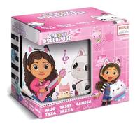 ms móvil shop Taza Gabby's Dollhouse Cerámica Desayuno 350ml La Casa de Muñecas de Gabby Producto Oficial | Caja Regalo