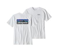 M's P-6 Logo Responsibili-tee Patagonia (blanco)