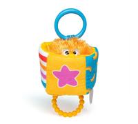 Ms. Rachel Herbie - Juguete sensorial oficial para llevar, columpio de bebé y cochecito de bebé, juguetes de dentición con sonajero y clip, juguetes para niños y niñas de 3 meses a 1 años en adelante