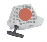 MS172 Arrancador de retroceso para sierras de cadena MS172 MS182, montaje de arranque de plástico resistente, pieza de repuesto blanca para equipos de alimentación al aire libre