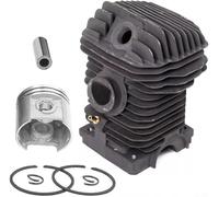 MS210 021 Kit de pistón de cilindro de 40 mm para motosierras SL compatible con OEM para 1123 020 1216 para 11230201216 diseñado para restaurar la funcionalidad y fiabilidad de la motosierra