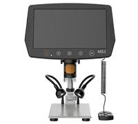 MS3 - Microscopio digital monocular con pantalla LCD de 9 pulgadas para reparación