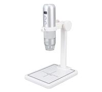 MS4 WiFi Digital Microscope, 50X a 1000X Handheld Portable Mini WiFi USB Microscope Camera con Luces LED Ajustables, para Android, para Teléfonos iOS
