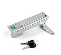 MS480-1 Caja de distribución con cerradura for gabinete, interruptor plano de aleación de zinc de alta gama, 1 unidad