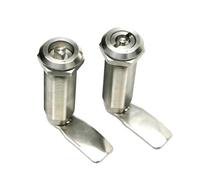 MS705-62 Cerradura triangular de acero inoxidable con cuerpo de cerradura largo, caja de distribución de energía, 1 unidad