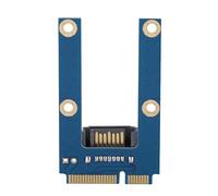 mSATA a SATA Tarjeta de Adaptador Mini SATA a 7pin SATA MPCIe Tarjetas de Expansión SATA Horizontal