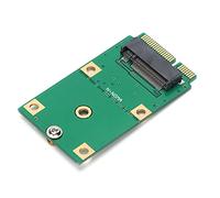 Msata Ssd, 2 Orificios de Fijación Adaptador MSATa Convertidor de Disco Duro Compacto Peso Ligero Instalación Rápida M.2 NGFF SSD a MSATa Tarjeta de Lector SSD para PCB