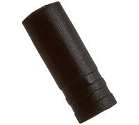 MSC 007 - Tope Funda Cambio con arandela metálica, 100 Unidades, Color Negro, 4 mm