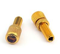 MSC Alu7075T6 - Tensores de Cable, Color Oro anodizado