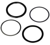 MSC BBESPAC - Espaciadores bielas, Color Negro anodizado, x 12 / x 11, 0.2/0.3/1.0/2.0 mm