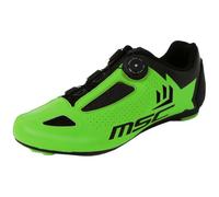 Msc Bikes Aero Road Zapatillas Ciclismo, Verde, T-43