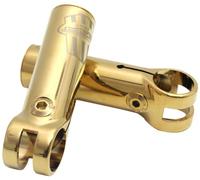 MSC Bikes Alu7075 T6 MSC Ultralight - Acoples de Manillar de Ciclismo, Color Oro anodizado