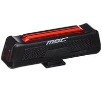 Msc Bikes LIGHT50R Luz de Seguridad, Negro, 50 lúmenes