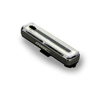 MSC Bikes LIGHTTAILWH Luz led Delantera Blanca, Negro, 175 Lumens