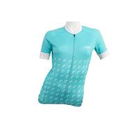 MSC Bikes Mclaudiagn Maillot Mangas Cortas, Mujer, Azul, XS