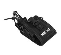 MSC20A Estuche para Radio Walkie-Talkies Estuche de Nailon Negro para Kenwood/para Motorola/para HYT/para QuanSheng/para PUXING Radio Bidireccional
