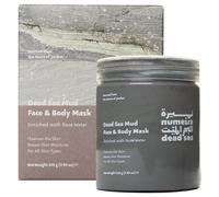 Mscara de barro del Mar Muerto de Numeira para cara y cuerpo con minerales traza - cosechado de Jordan - Masilla de lodo reductor de poros para la p