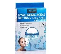 Mscara facial Azure Hialuronic Acid & Retinol Anti -Enveing ??- Dermatlogo Probado - Rejuveniente e hidratante Marca facial - Ayuda a reducir las l