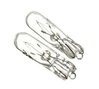 MSCHENZW 10 X T5 286 12V 2W Bombilla De Lámpara Halógena Bombilla De Instrumento De Coche, Amarillo