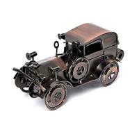 MSCHENZW Modelo de coche vintage de metal hecho a mano, colección de vehículos coleccionables para bar o decoración del hogar, gran
