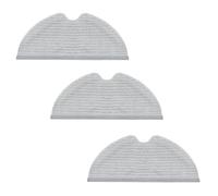 MsDaos Juego de 3 Paños de Repuesto Compatibles con Dreame F9, D9, D9 Pro, D9 MAX Black, L10 Pro Robot Aspirador Mopa