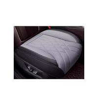 MSDDWL Cojín Asiento Coche Funda Protectora para Asiento De Coche Universal para Interior De Coche De Cuero Transpirable para SUV Y Sedán Fundas Asientos Coche(1pc Front Grey)