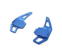 MSDDWL Volante Levas Cambio para BMW 3 para 5 Series para F10 para F30 para F80 320i 325i 330i para RT 2 Uds Paletas Cambio Volante Coche Aluminio Levas En Volante(Blue)