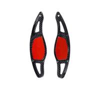 MSDDWL Volante Levas Cambio para Q3 para Q8 R8 RS3 RS4 RS5 TT RS Paleta Cambio Coche Levas En Volante(Carbon Fiber Black)