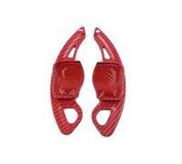 MSDDWL Volante Levas Cambio para VW para Golf 5 para Golf 6 para Jetta para Passat para Polo para Touareg Paleta Cambio Volante Coche Levas En Volante(Carbon Fiber Red)