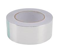 MSDFNSDOL Cinta de papel de aluminio, Cinta adhesiva para altas temperaturas, Cinta aislante térmica con adhesivo fuerte, Cinta metálica antienvejecimiento para uso industrial, Sellado de