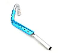 msdono para Kawasaki KLX110 70cc 110cc 125cc 150cc 28MM Motocross Pit Bike Tubo Silenciador De Escape Modificado (Color : 1 UK)