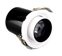 MSGIRVLZL 1 2W 960Lm Downlight Empotrable para Joyería - Lámpara de Techo Cri 90 Certificación Ce R Ost Iluminación Comercial Foco Empotrable de Alto Brillo/Luz Blanca - 5000K