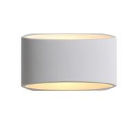 MSGIRVLZL 5W Led Appliques Murales Plâtre Applique Murale Luminaire up down Éclairage Mural Décoratif Intérieur Chambre Couloir Salon Restaurant Avec Lumière G9 Cap Type Veilleuse