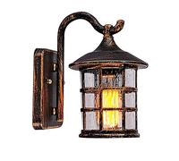 MSGIRVLZL Aplique de Exterior Everfto Cuadrado, Moderno Y Sencillo, Resistente Alua, para Jardín, Villa, Comunidad, Patio, Pared, Aluminio, Foco de Mano, Resistente a la Corrosión, con Fuente de Luz E