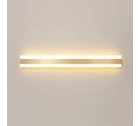 MSGIRVLZL Applique Murale Créative À Longue Bande, Lèche-Mur Linéaire Extérieur De Piscine, Applique Murale En Métal Avec Lumières D'Ambiance À Abat-Jour En Acrylique, Luminaires Décoratifs Modernes À