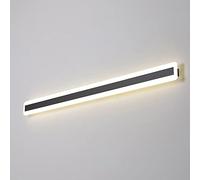 MSGIRVLZL Applique Murale De Porche D'Extérieur, Luminaires Muraux Modernes À Led, Appliques En Métal En Aluminium Avec Abat-Jour En Acrylique Blanc, Lumières D'Ambiance Extérieures Simples Pour Coulo