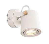 MSGIRVLZL Applique Murale D'Intérieur À Une Tête Avec Projecteur Réglable À 350 ° + 90 °, Applique Murale De Chevet Moderne Gu10 Pour Chambre À Coucher, Luminaires Muraux Minimalistes Nordiques Pour C