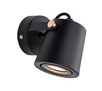 MSGIRVLZL Applique Murale D'Intérieur À Une Tête Avec Projecteur Réglable À 350 ° + 90 °, Applique Murale De Chevet Moderne Gu10 Pour Chambre À Coucher, Luminaires Muraux Minimalistes Nordiques Pour C