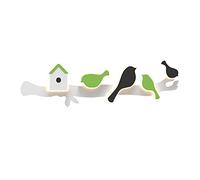 MSGIRVLZL Applique Murale Oiseau De Dessin Animé Pour Chambre D'Enfant, Applique Murale Linéaire En Métal Avec Abat-Jour En Acrylique, Applique Murale Led Moderne - 17 W - 6000 K, Appliques Murales De