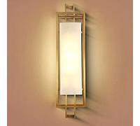 MSGIRVLZL Applique Murale Rectangulaire En Marbre, Applique Murale En Cuivre Pour Chambre À Coucher, Appliques Murales E27 Postmodernes Simples Pour L'Étude Du Salon De La Villa De L'Hôtel, Magasin De