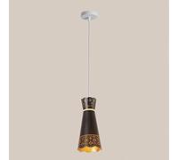 MSGIRVLZL Creative Dresses Suspension, Lampe De Chevet À Une Tête, Prise E14, Lampes Suspendues Minimalistes Modernes Pour Bar, Îlot De Cuisine, Lampes De Décoration De Magasin De Vêtements/Noir
