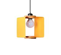 MSGIRVLZL Lámpara de Araña de Interior, Luces de Techo, Lámpara Colgante Cuadrada de Hierro Estilo Retro Campestre, E27, Lámpara Colgante Industrial Moderna con 5 Colores para Salón, Dormitorio O Habi