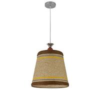 MSGIRVLZL Lámpara de Araña de Ratán de Mimbre, Arte, Hierro Forjado, Decoración Retro, Lámpara de Araña Creativa para Cafetería O Tienda de Té con Leche, Lámpara Americana de Ratán Y Bambú, Lámpara de