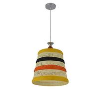 MSGIRVLZL Lámpara de Araña de Ratán de Mimbre, Arte, Hierro Forjado, Decoración Retro, Lámpara de Araña Creativa para Cafetería O Tienda de Té con Leche, Lámpara Americana de Ratán Y Bambú, Lámpara de