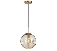 MSGIRVLZL Lámpara de Techo Led, Araña de Estilo Nórdico para Sala de Estar, Comedor, Estilo Isleño, Tienda de Ropa, Balcón, Pasillo, Bar, Lámpara Colgante de Cristal de un Solo Cabezal.