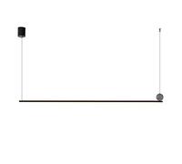 MSGIRVLZL Lampe À Suspension Longue En Laiton Pour Îlot De Cuisine, Lampes Suspendues Modernes À 3 Modes De Couleur Led, Bande De Salle À Manger Simple, Éclairage Décoratif, Lumière D'Ambiance, Suspen