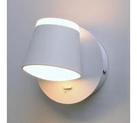 MSGIRVLZL Lampe De Lecture De Chevet, Mini Appliques Murales En Métal Avec Fonction De Réglage De La Rotation À 360 °, Applique Murale D'Éclairage Haut Et Bas, Appliques Murales Macaron En Fer Forgé,