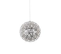 MSGIRVLZL Lustre Géométrique Moderne En Acier Inoxydable, Lustre Miroir En Acier Inoxydable Chromé, Lustre Morden Led Star Ball, Pour Salle À Manger Chambre Salle À Manger/40Cm/3000K
