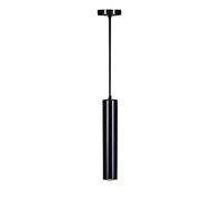 MSGIRVLZL Plafonnier 6W 100Cm Long Tube-Design Suspension Aluminium Métal Downlight Pour Salle À Manger Restaurant Salon Chambre Salle D'Étude [Classe Énergétique Warm Light