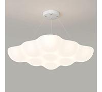 MSGIRVLZL Suspension Carrée En Acrylique Pour Chambre À Coucher, Lampes À Suspension Pour Chambre D'Enfant, Lampe Suspendue Moderne À Led 46 W, Éclairage Décoratif Simple Pour Salle À Manger Diamètre